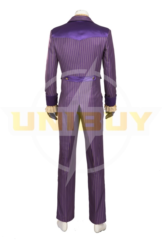 Batman Arkham Asylum Joker Cosplay Costume Suit