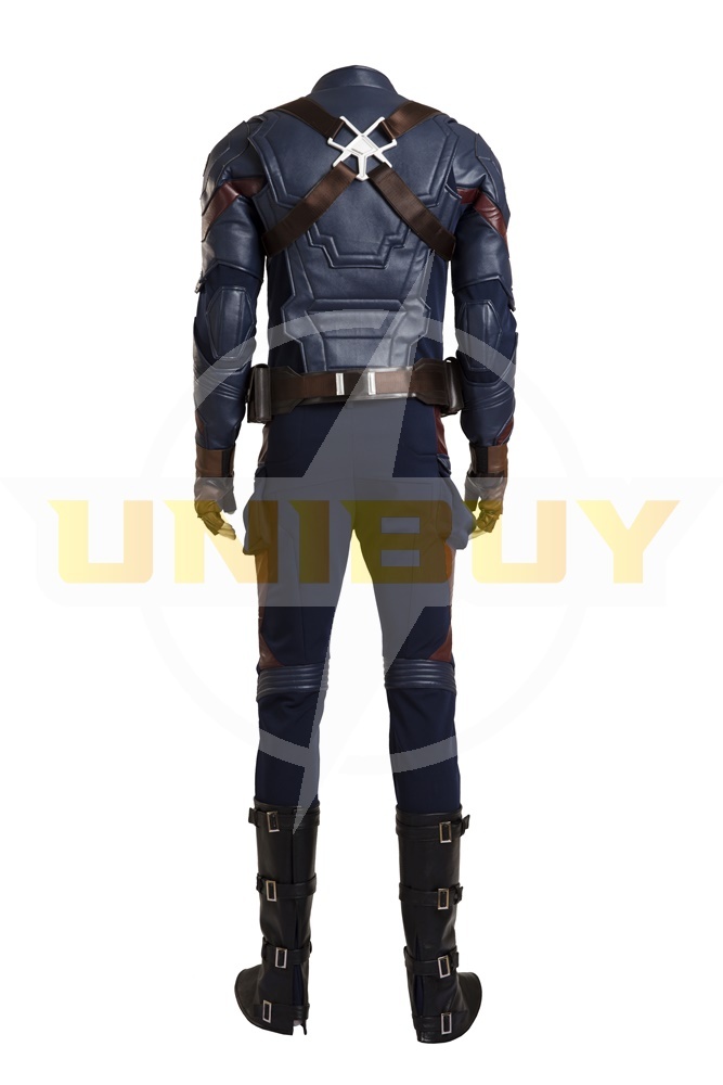 Captain America Civil War Costume Cosplay Suit Steven Rogers