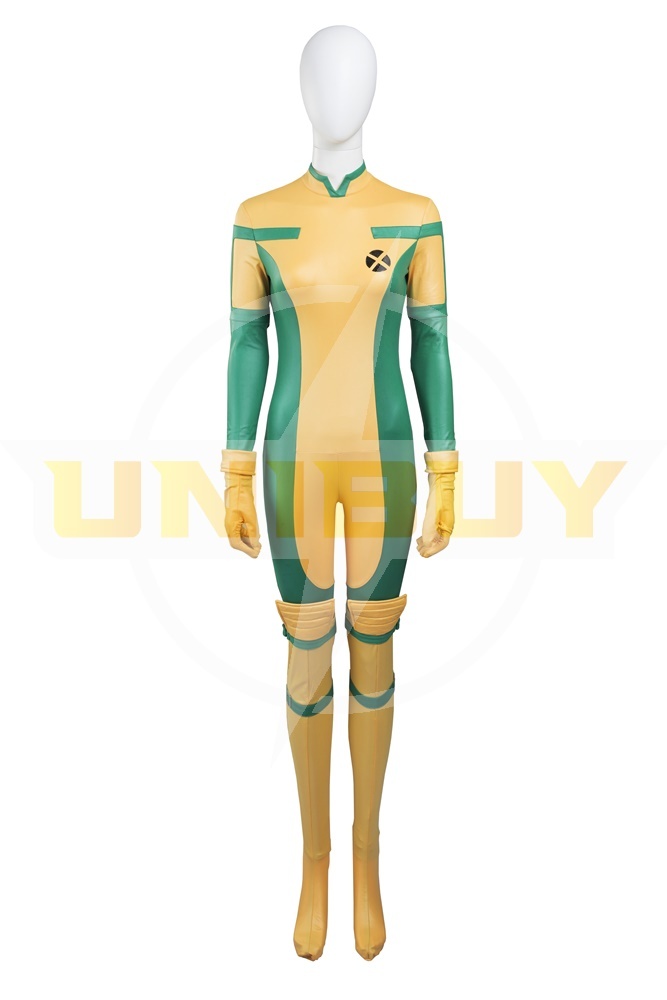 X-Men Anna Marie Rogue Costume Cosplay Suit