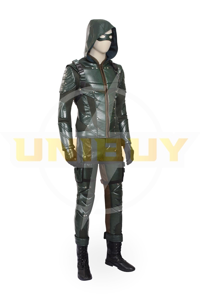 Arrow Season 5 Costume Cosplay Suit Oliver Queen