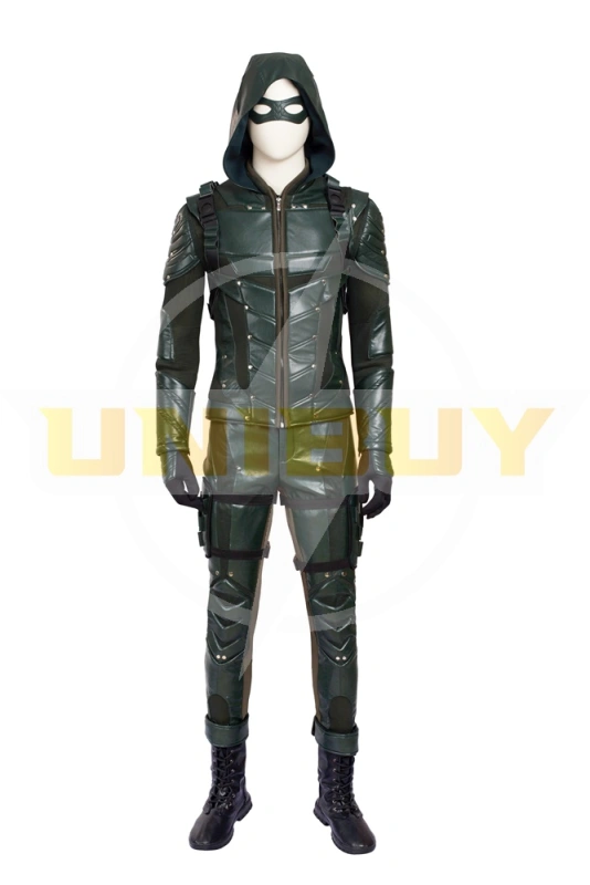 Arrow Season 5 Costume Cosplay Suit Oliver Queen