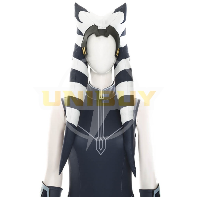 Star Wars The Clone Wars Ahsoka Tano Costume Cosplay Suit Women's Outfits