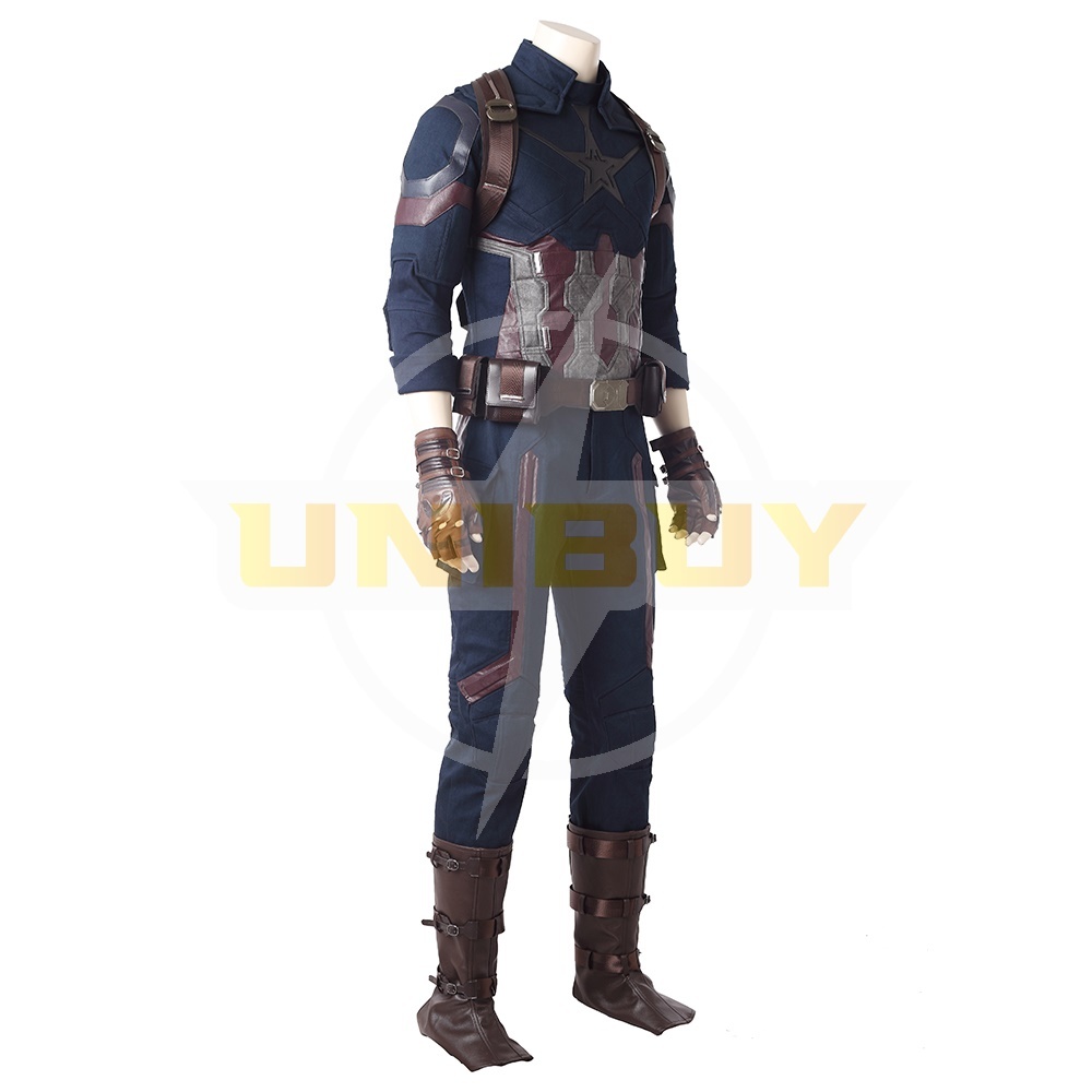 Avengers Infinity War Captain America Costume Cosplay Suit  Steve Rogers Unibuy