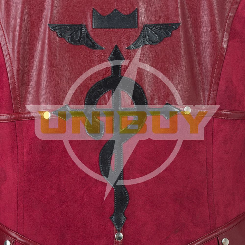 Fullmetal Alchemist Edward Elric Cosplay Costume Suit