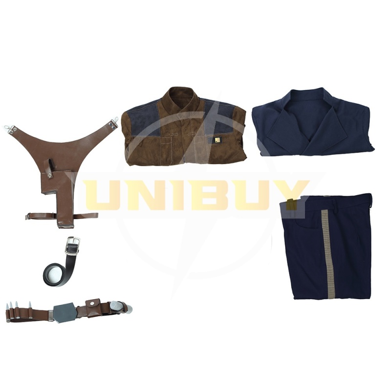 Rogue One A Star Wars Story Han Solo Costume Cosplay Suit