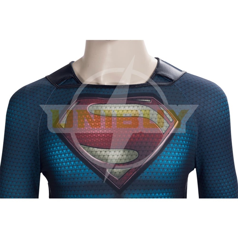 Superman Man of Steel 2 Costume Cosplay Suit Clark Kent