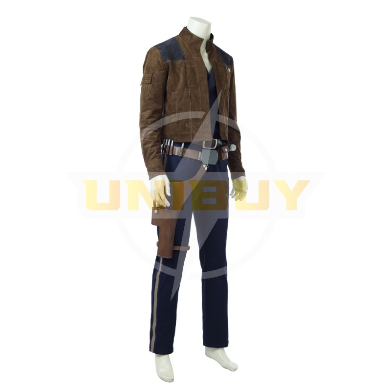 Rogue One A Star Wars Story Han Solo Costume Cosplay Suit