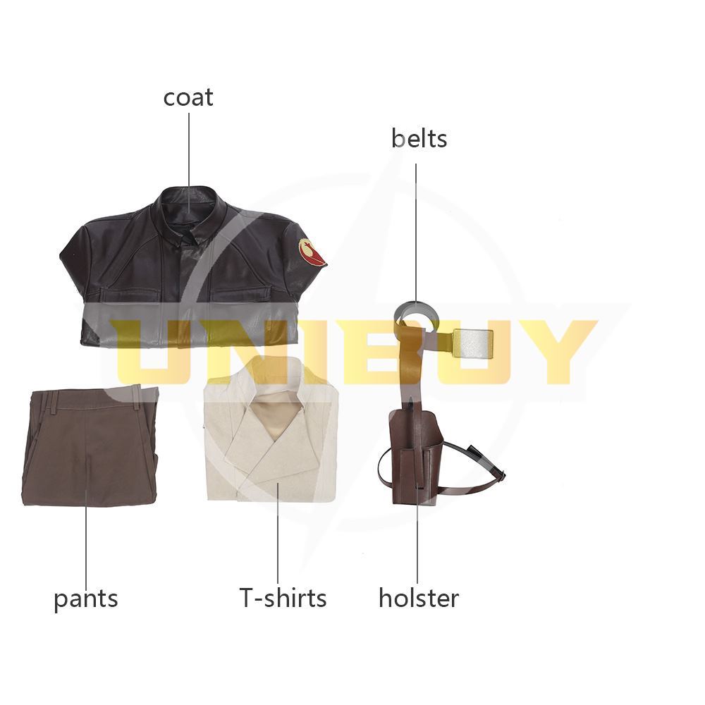 Star Wars 8 Poe Dameron Costume Cosplay Suit Unibuy