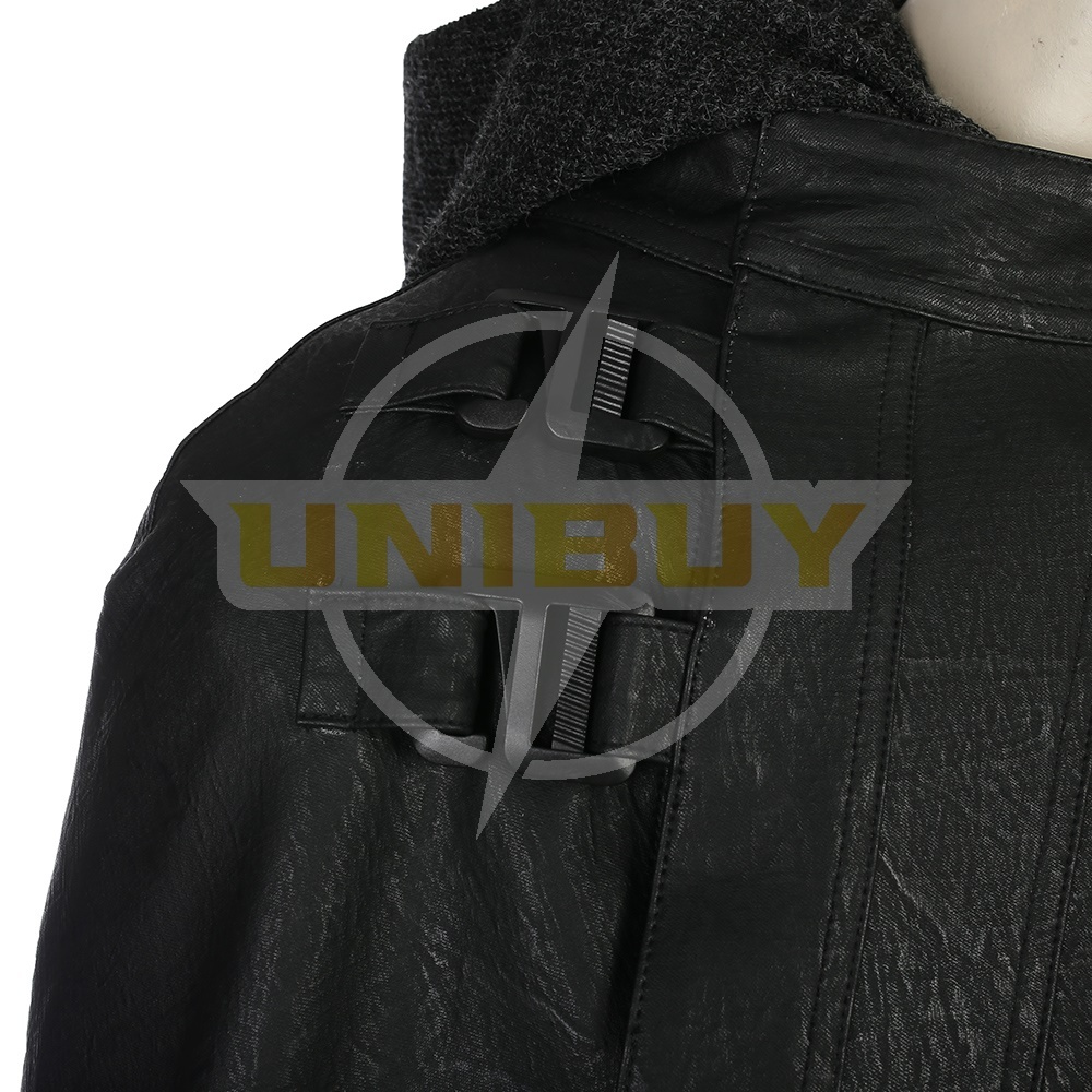 Star Wars 8 Luke Skywalker Costume Cosplay Black Suit