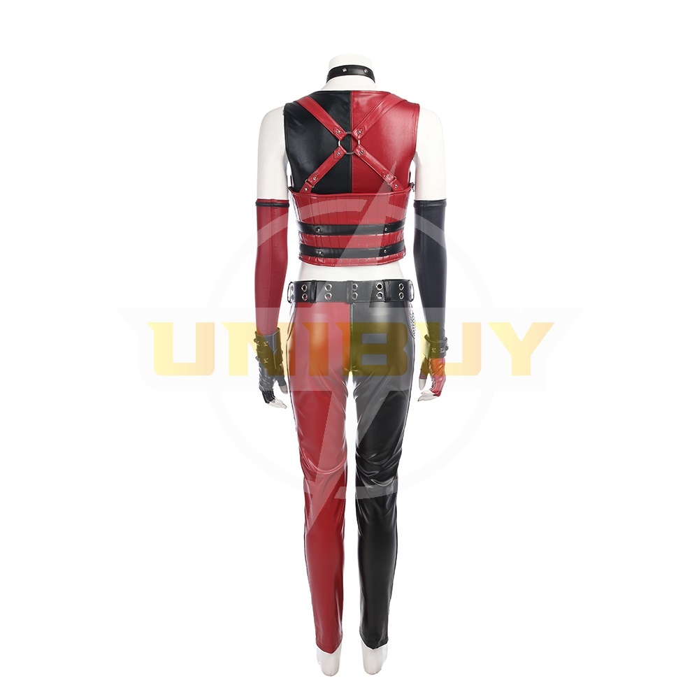 Batman Arkham City Harley Quinn Costume Cosplay Suit