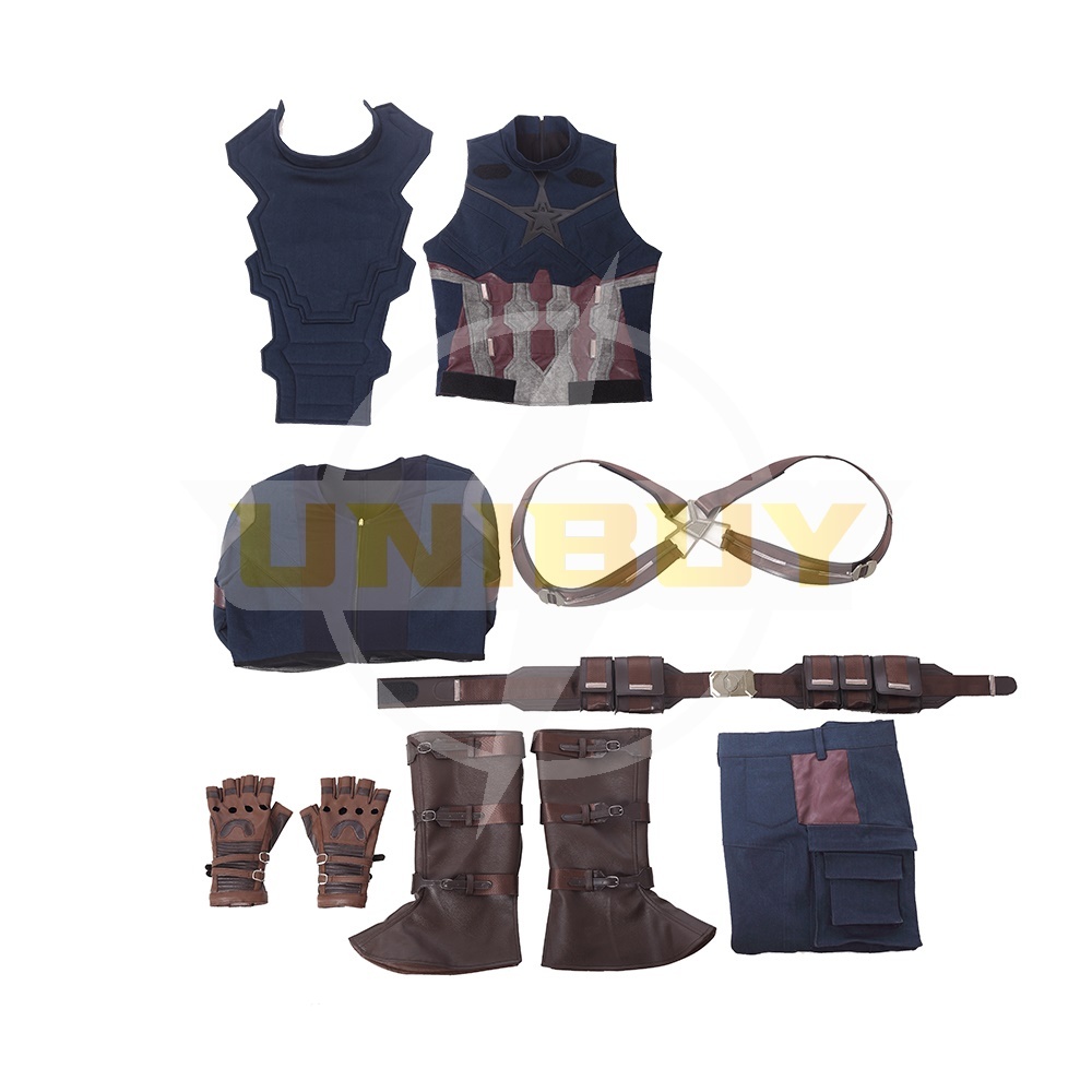 Avengers Infinity War Captain America Costume Cosplay Suit  Steve Rogers Unibuy