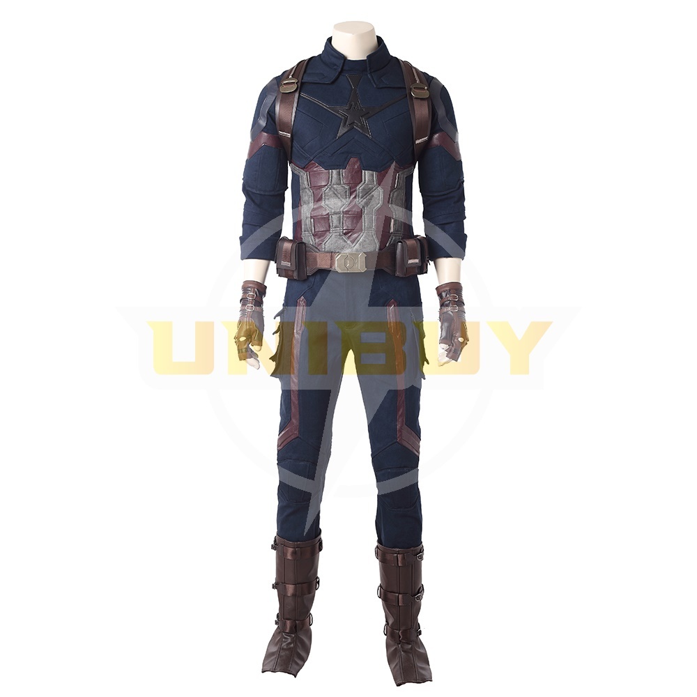 Avengers Infinity War Captain America Costume Cosplay Suit  Steve Rogers Unibuy