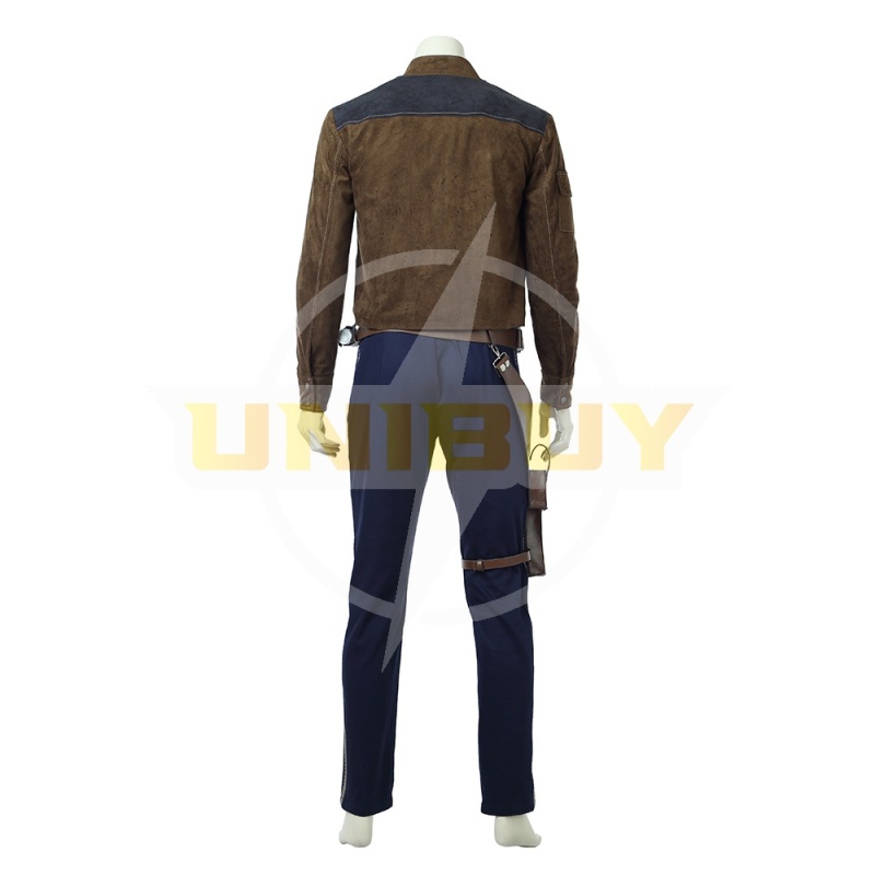 Rogue One A Star Wars Story Han Solo Costume Cosplay Suit