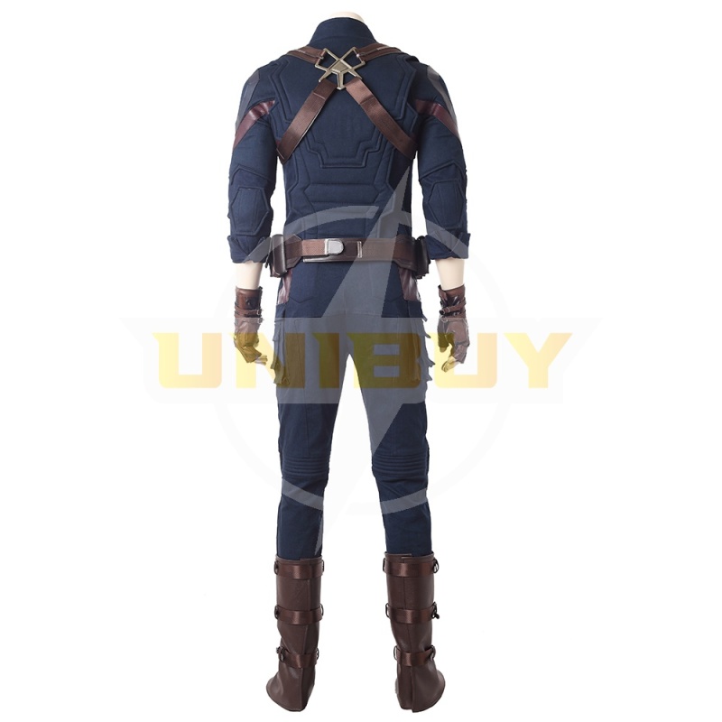 Avengers Infinity War Captain America Costume Cosplay Suit  Steve Rogers Unibuy