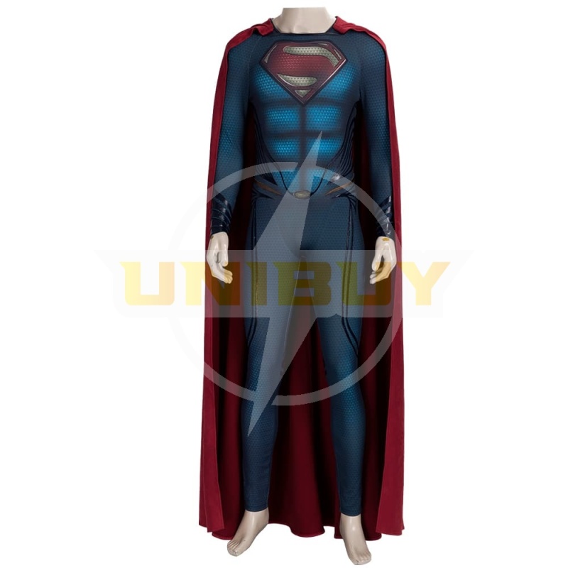 Superman Man of Steel 2 Costume Cosplay Suit Clark Kent
