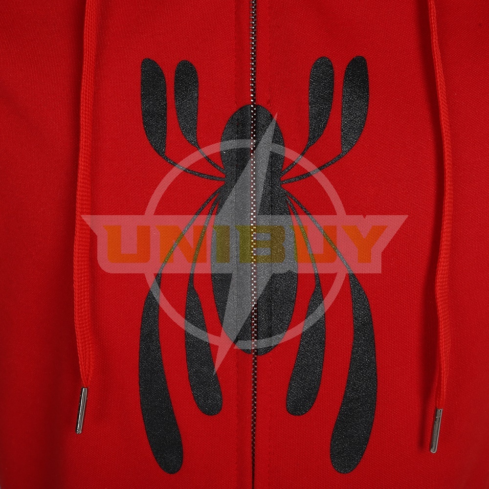 Spiderman Homecoming Hoodie Costume Cosplay Suit Peter Parker