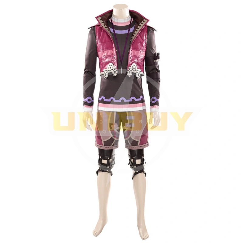 Xenoblade Chronicles Shulk Costume Cosplay Suit Men's Outfit