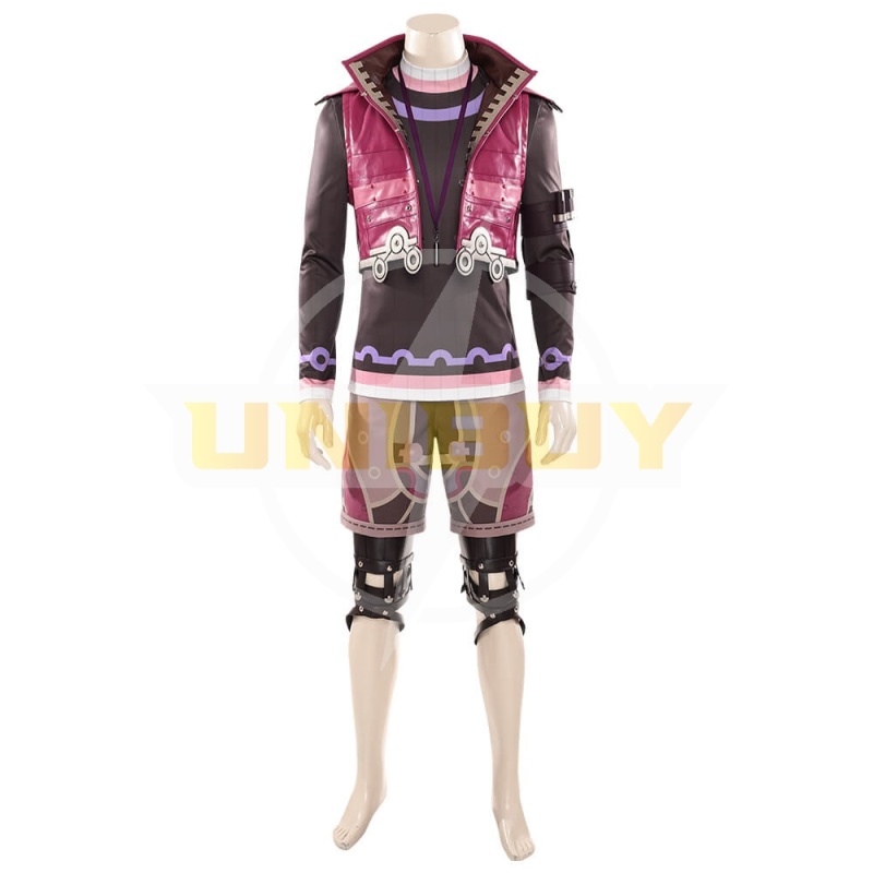 Xenoblade Chronicles Shulk Costume Cosplay Suit Men's Outfit