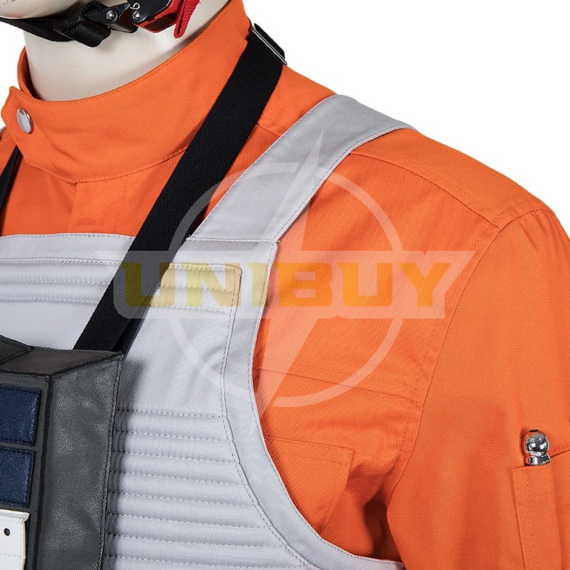Star Wars Squadrons Pilot Uniform Costume Cosplay Suit Adult Outfit