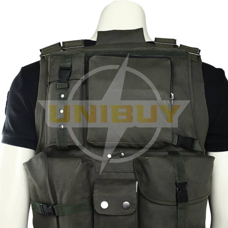 Resident Evil 3 Remake Carlos Oliveira Costume Cosplay Suit Men's Outfit