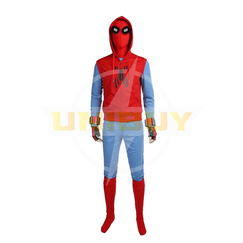 Spiderman Homecoming Hoodie Costume Cosplay Suit Peter Parker