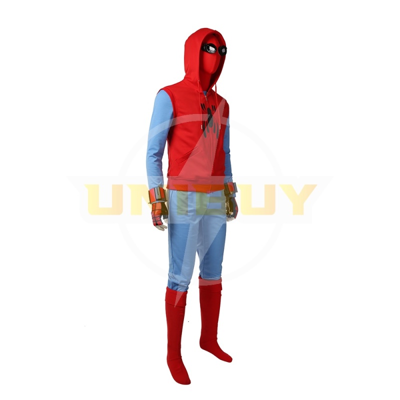 Spiderman Homecoming Hoodie Costume Cosplay Suit Peter Parker