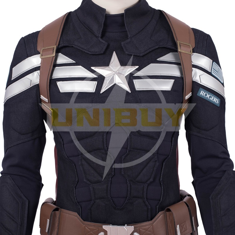 Avengers Endgame Captain America Costume Cosplay Suit Uniform Unibuy