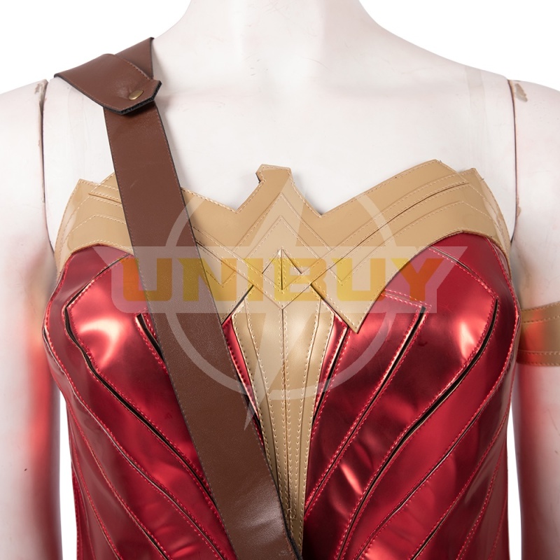 Wonder Woman Costume Cosplay Suit with Cloak Diana Prince WW84 Unibuy