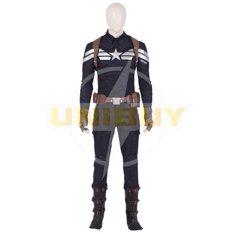 Avengers Endgame Captain America Costume Cosplay Suit Uniform Unibuy