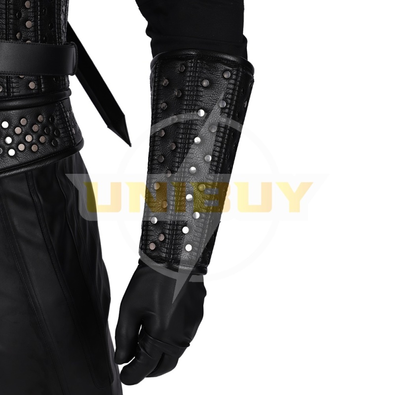 Geralt of Rivia Costume Cosplay Suit White Wolf The Witcher Full Set Unibuy