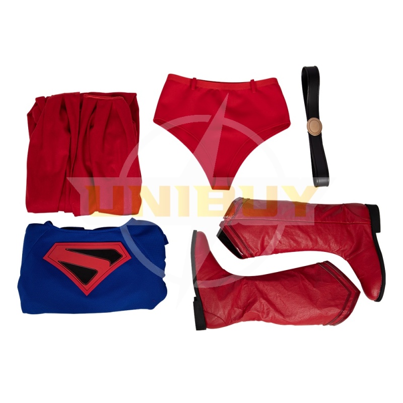 Superman Costume Cosplay Suit Clark Kent Crisis on Infinite Earths Unibuy