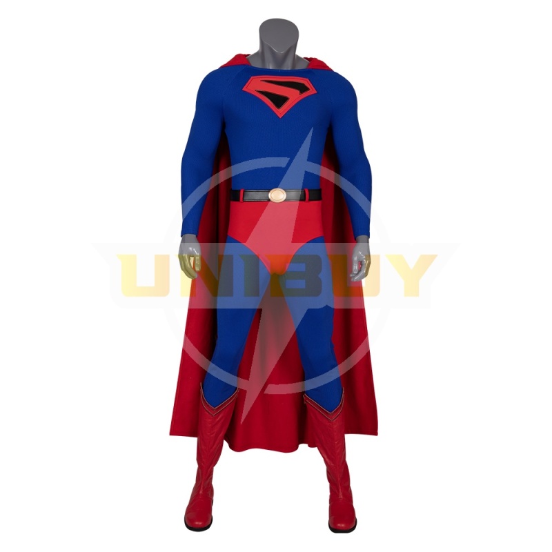 Superman Costume Cosplay Suit Clark Kent Crisis on Infinite Earths Unibuy