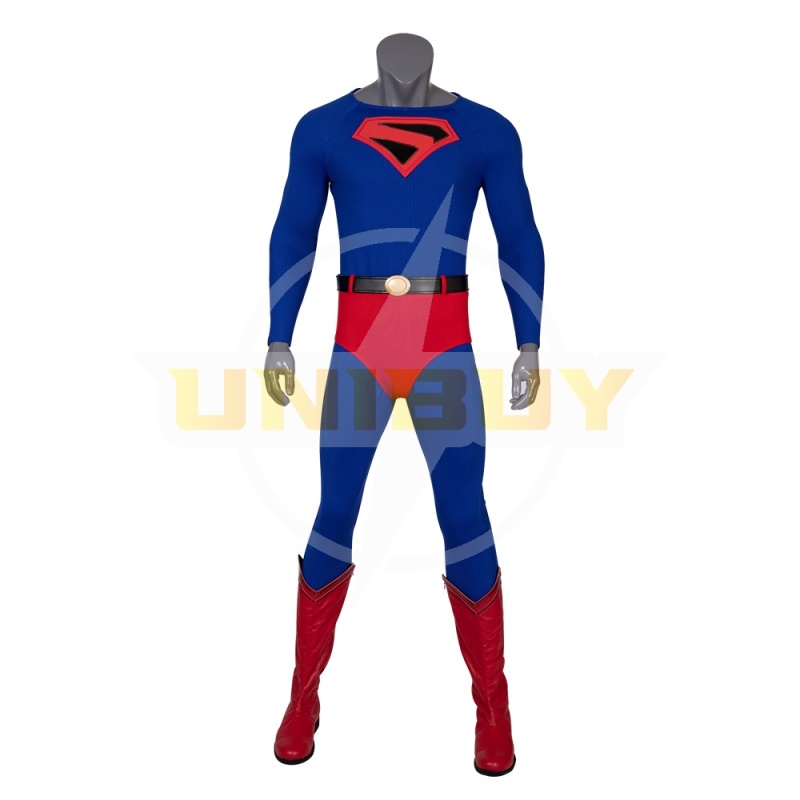 Superman Costume Cosplay Suit Clark Kent Crisis on Infinite Earths Unibuy