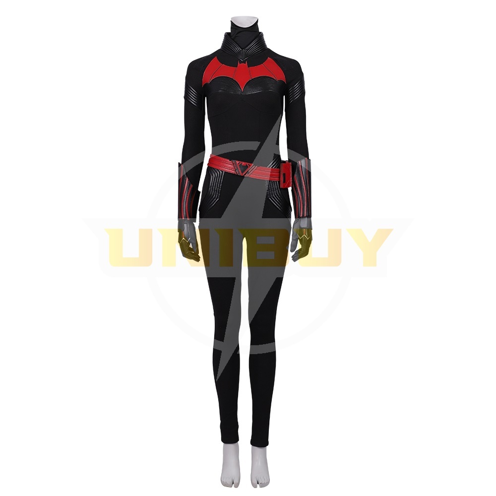 Batwoman Costume Cosplay Suit Kate Kane Outfit with Cloak Version 1 Unibuy
