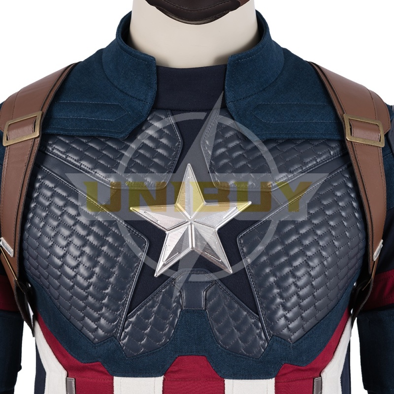 Avengers Endgame Captain America Costume Cosplay Suit Steve Rogers Unibuy