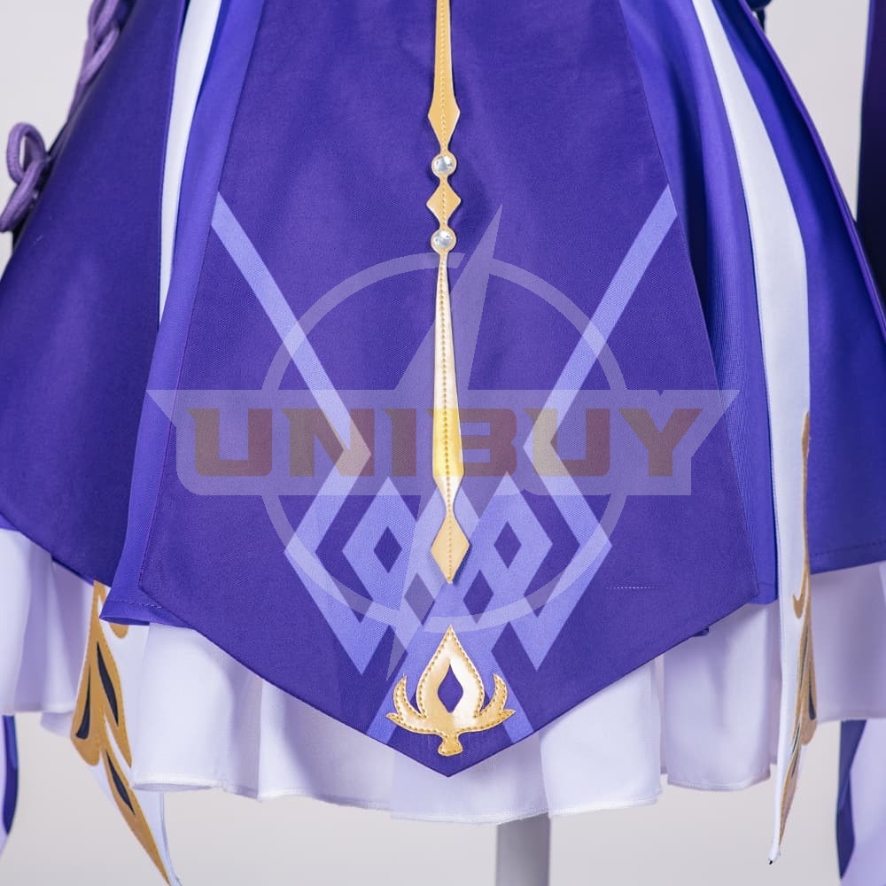 Genshin Impact Keqing Costume Cosplay Dress Unibuy