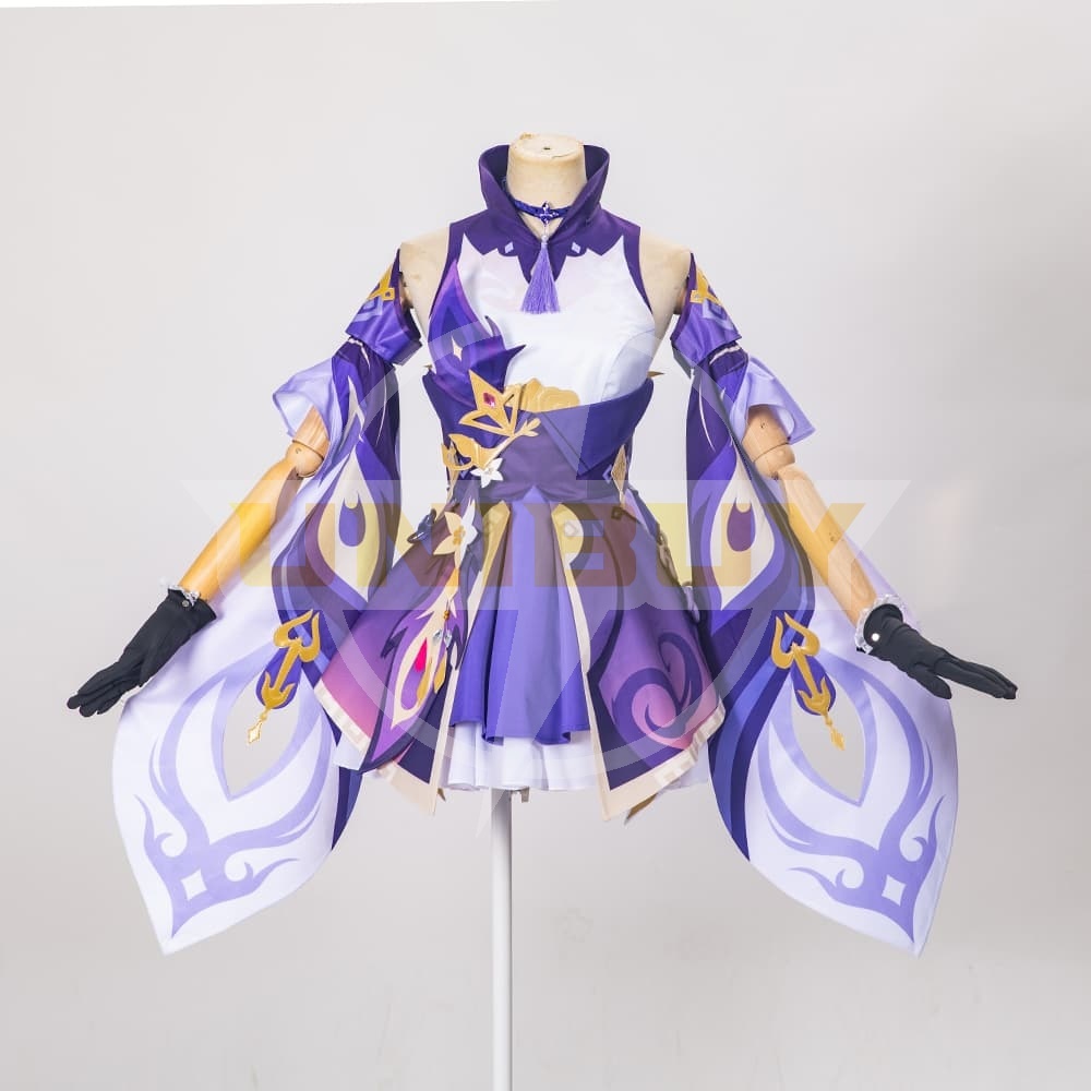 Genshin Impact Keqing Costume Cosplay Dress Unibuy