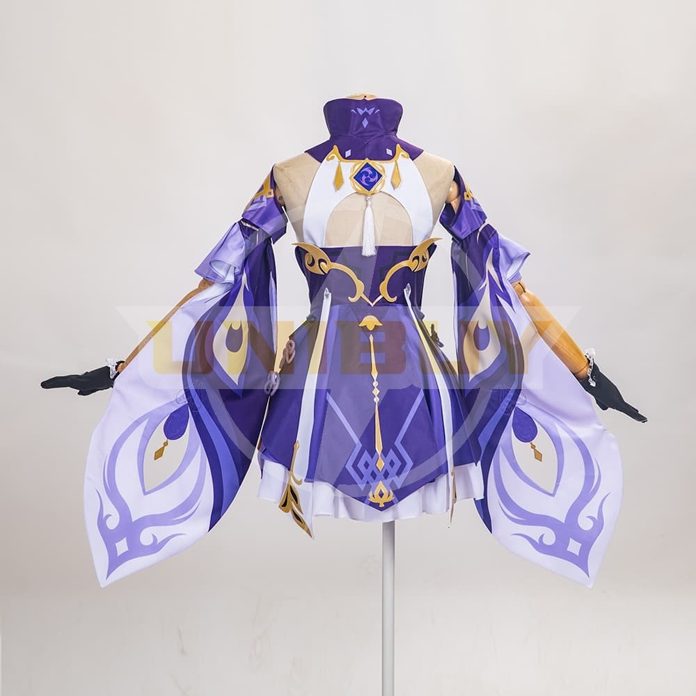 Genshin Impact Keqing Costume Cosplay Dress Unibuy