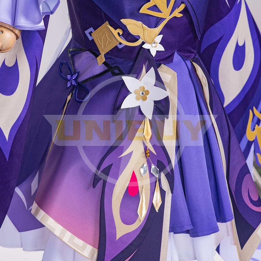 Genshin Impact Keqing Costume Cosplay Dress Unibuy