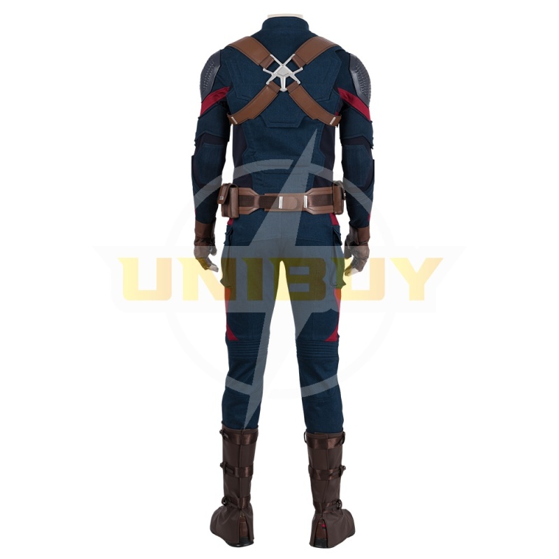 Avengers Endgame Captain America Costume Cosplay Suit Steve Rogers Unibuy