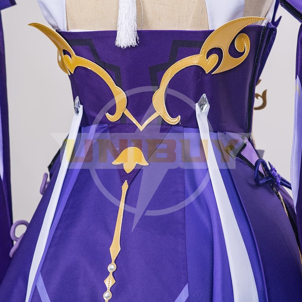 Genshin Impact Keqing Costume Cosplay Dress Unibuy