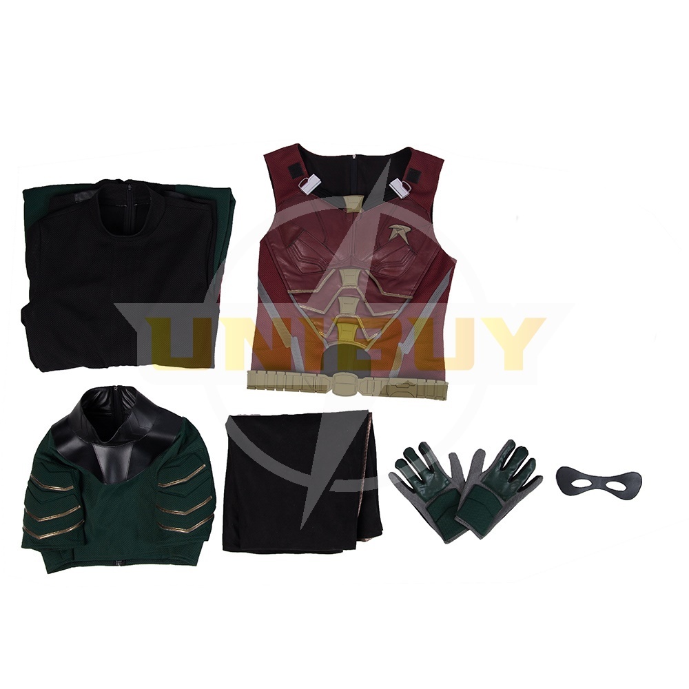 Titans Robin Costume Cosplay Suit Dick Grayson Unibuy