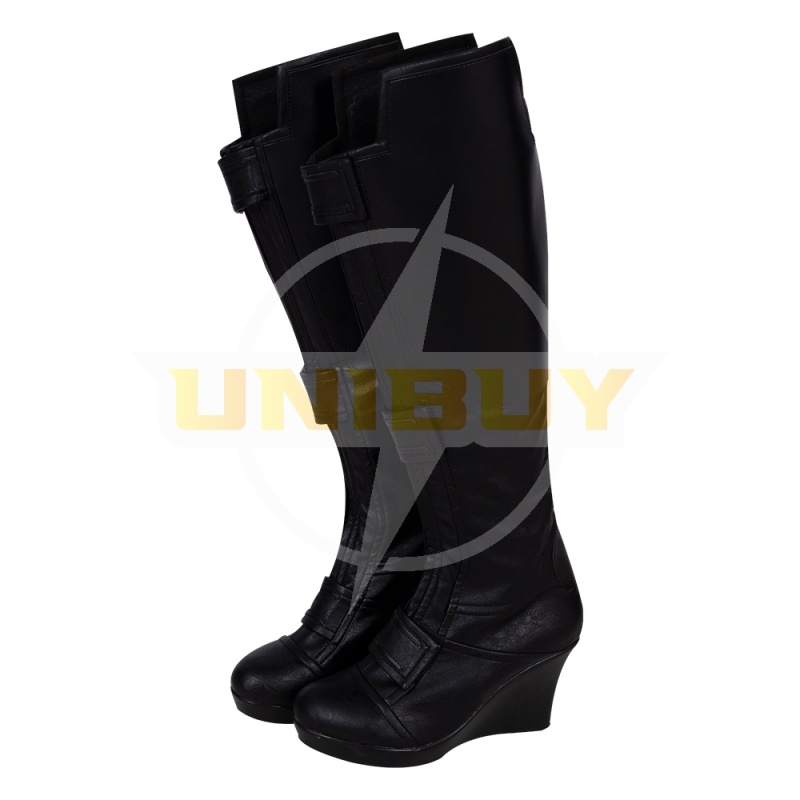 Black Widow Cosplay Shoes Women Boots Natasha Romanoff Ver2