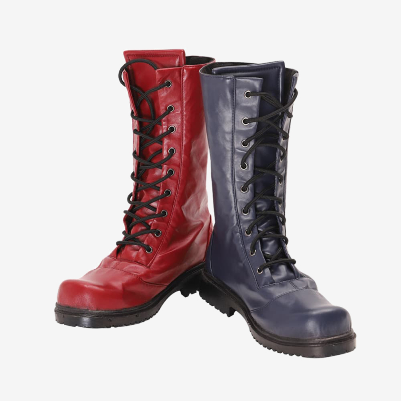 Harley Quinn Cosplay Shoes Women Boots Suicide Squad: Kill the Justice League Unibuy