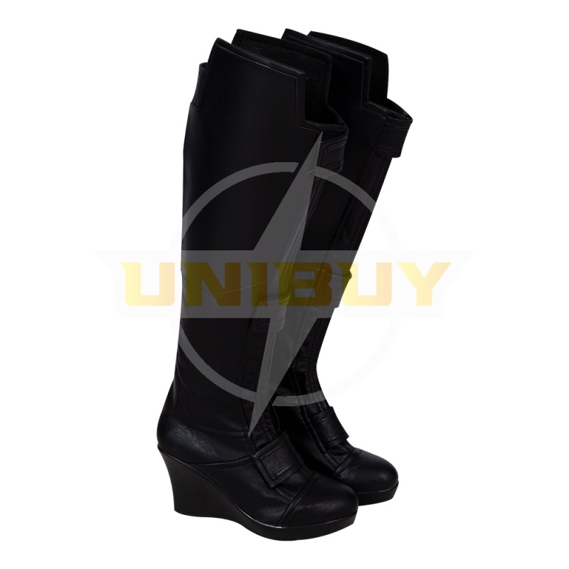 Black Widow Cosplay Shoes Women Boots Natasha Romanoff Ver2