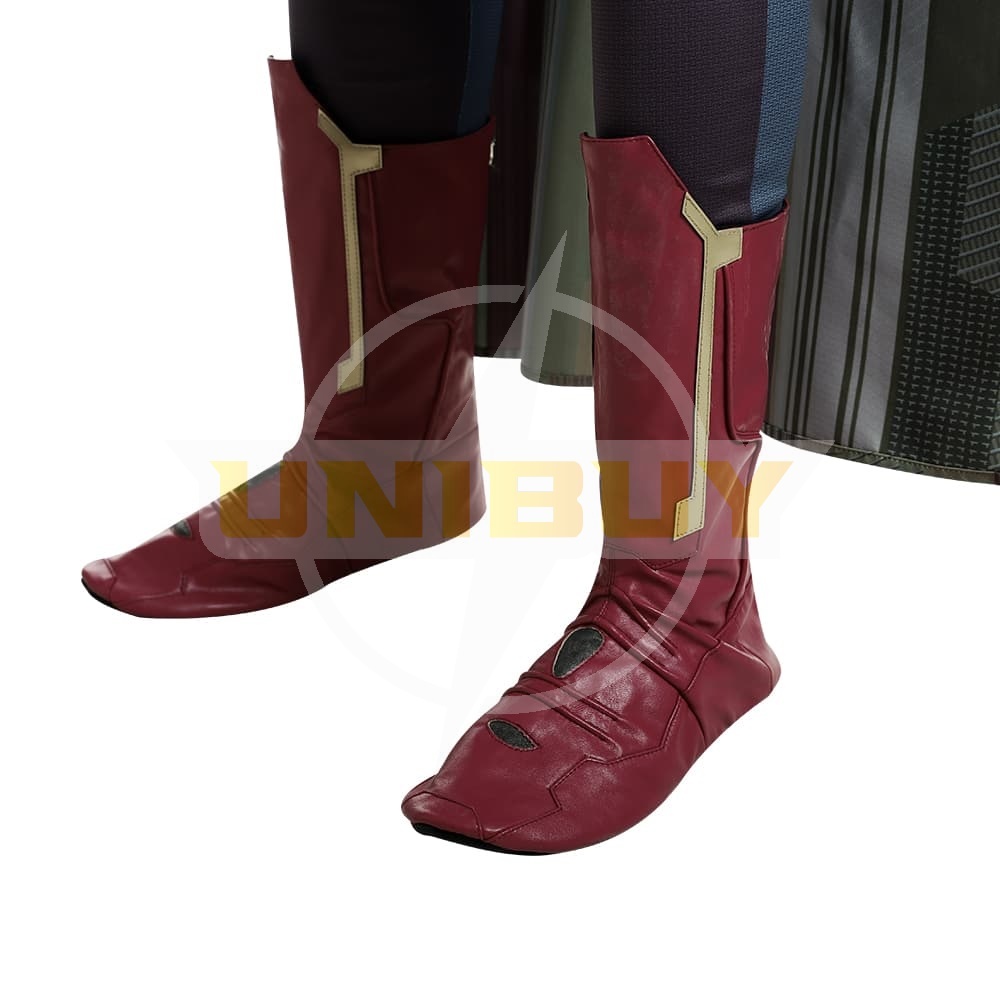 Vision Cosplay Shoes Men Boots Wanda Vision Unibuy