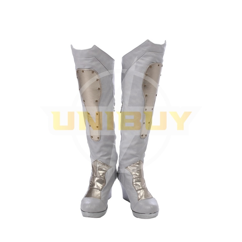 Thor Ragnarok Valkyrie Cosplay Shoes Women White Boots Unibuy