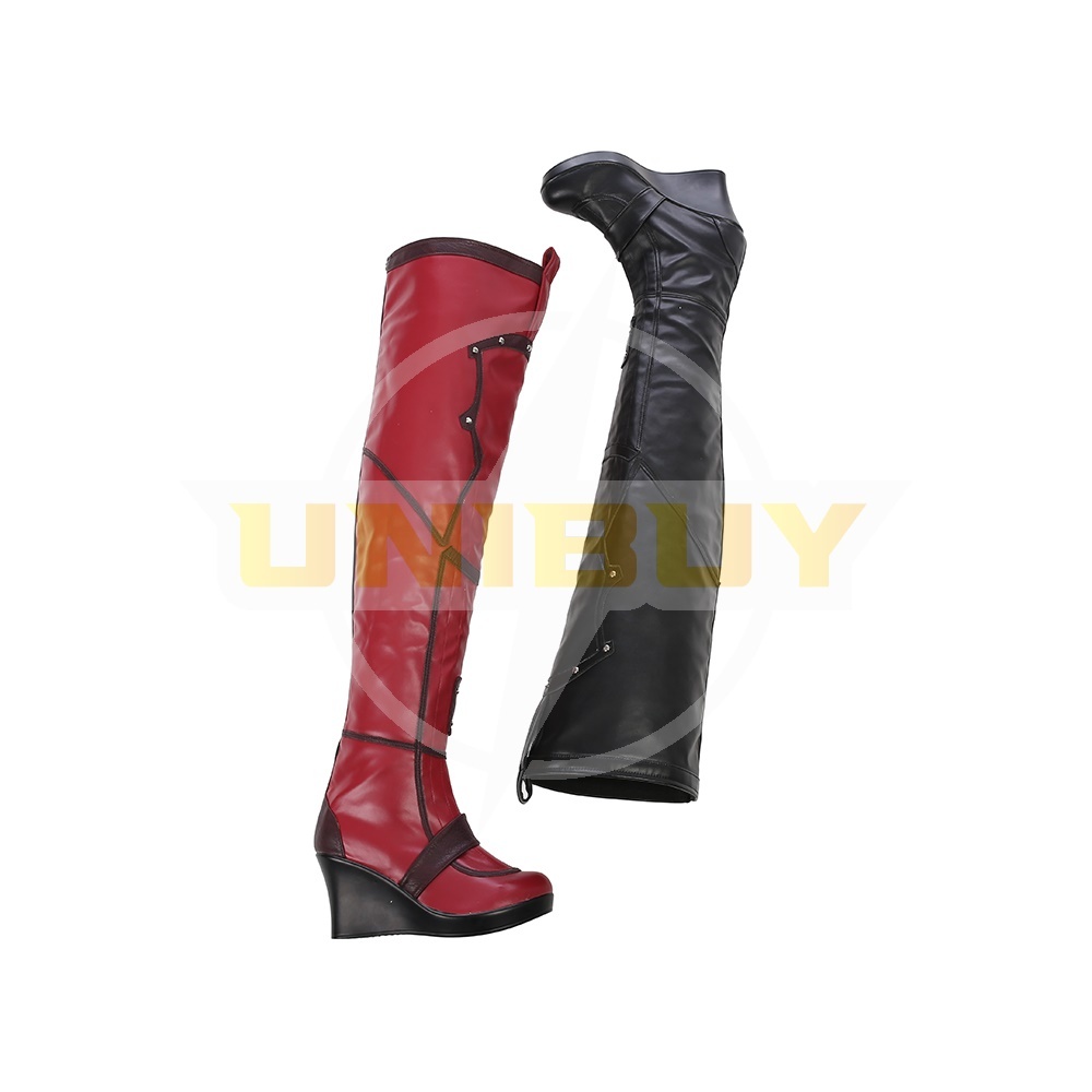 Batman Arkham City Harley Quinn Cosplay Shoes Women Boots Unibuy