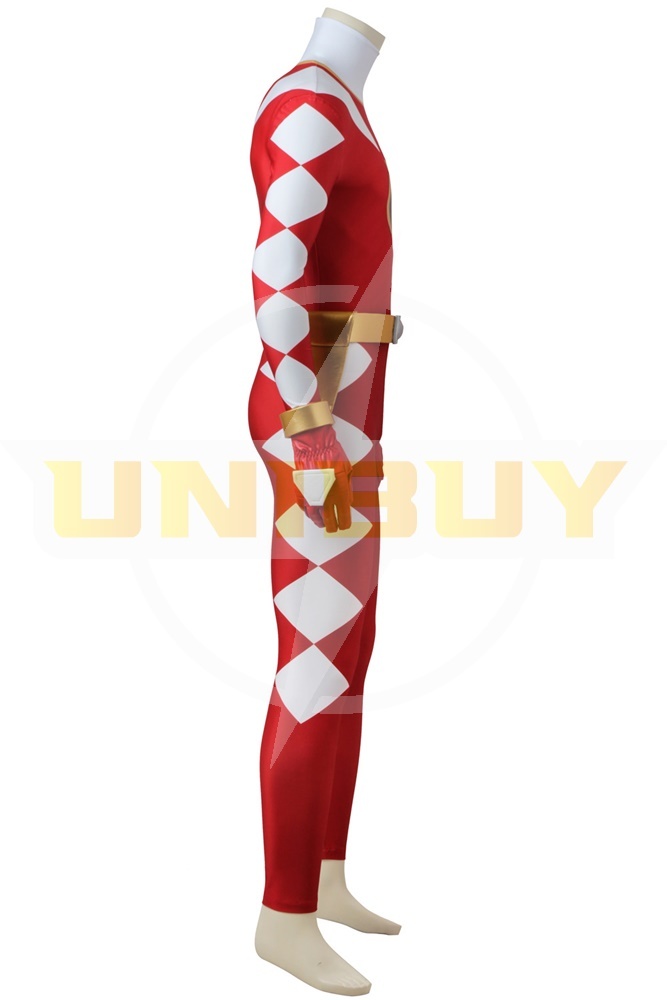 Rangers Dino Thunder Cosplay Costume Suit Red Dino Ranger 3D Printed Unibuy