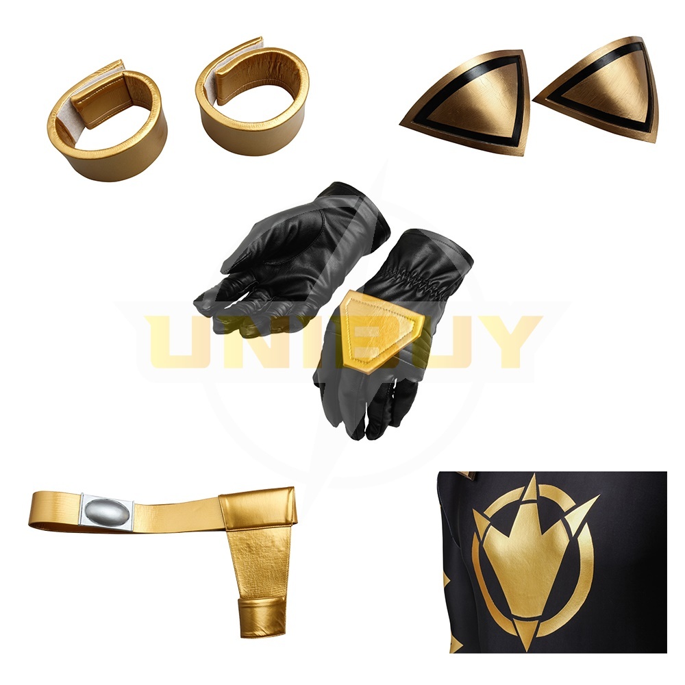 Rangers Dino Thunder Cosplay Costume Suit Black Dino Ranger 3D Printed Unibuy